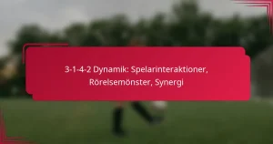 Read more about the article 3-1-4-2 Dynamik: Spelarinteraktioner, Rörelsemönster, Synergi