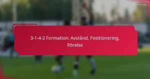 Read more about the article 3-1-4-2 Formation: Avstånd, Positionering, Rörelse