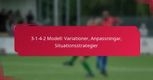 Read more about the article 3-1-4-2 Modell: Variationer, Anpassningar, Situationsstrategier