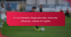 Read more about the article 3-1-4-2 Variation: Regionala stilar, Kulturella influenser, Taktisk mångfald