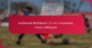 Read more about the article Anfallande Mittfältare i 3-1-4-2: Kreativitet, Vision, Målskytte
