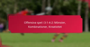 Read more about the article Offensiva spel i 3-1-4-2: Mönster, Kombinationer, Kreativitet