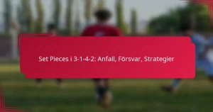 Read more about the article Set Pieces i 3-1-4-2: Anfall, Försvar, Strategier