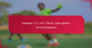 Read more about the article Sweeper I 3-1-4-2: Täcka, Läsa spelet, Kommunikation